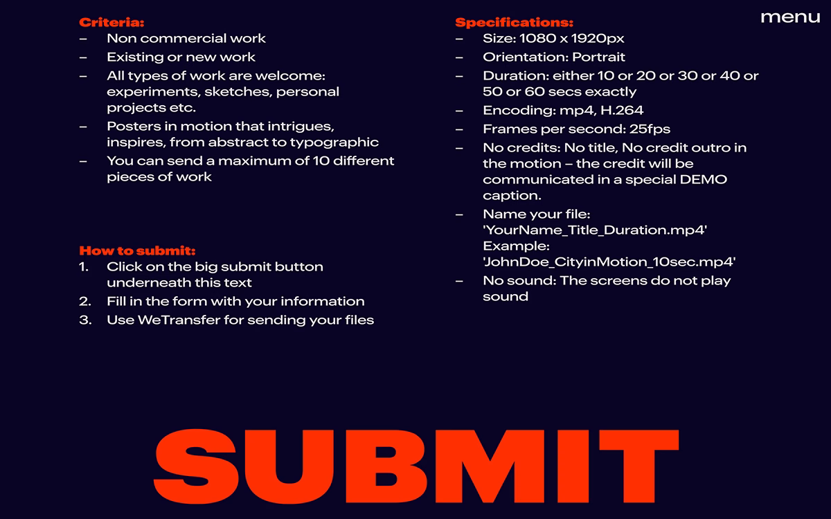 Design in Motion Festival cover image