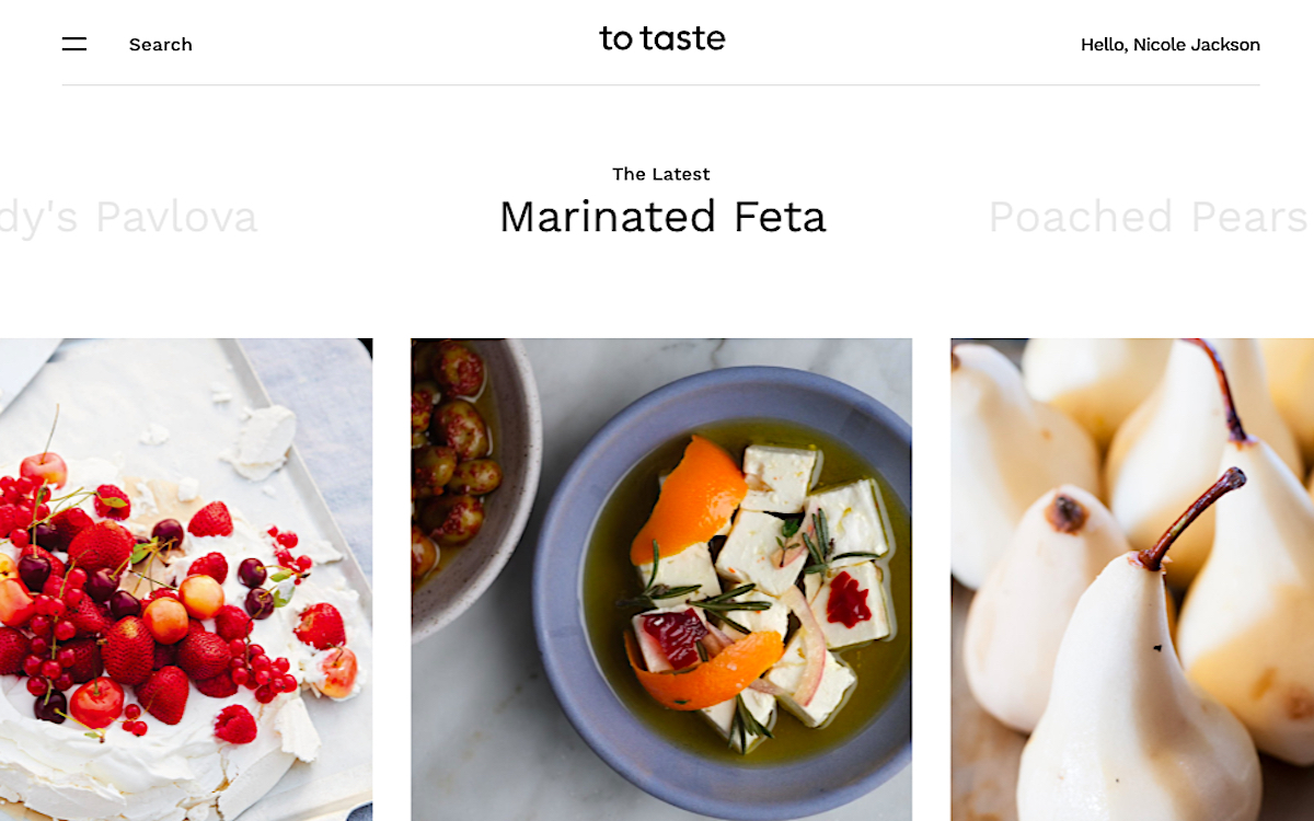 To Taste cover image