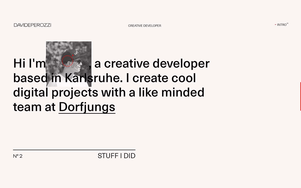 Davide Perozzi - Portfolio cover image