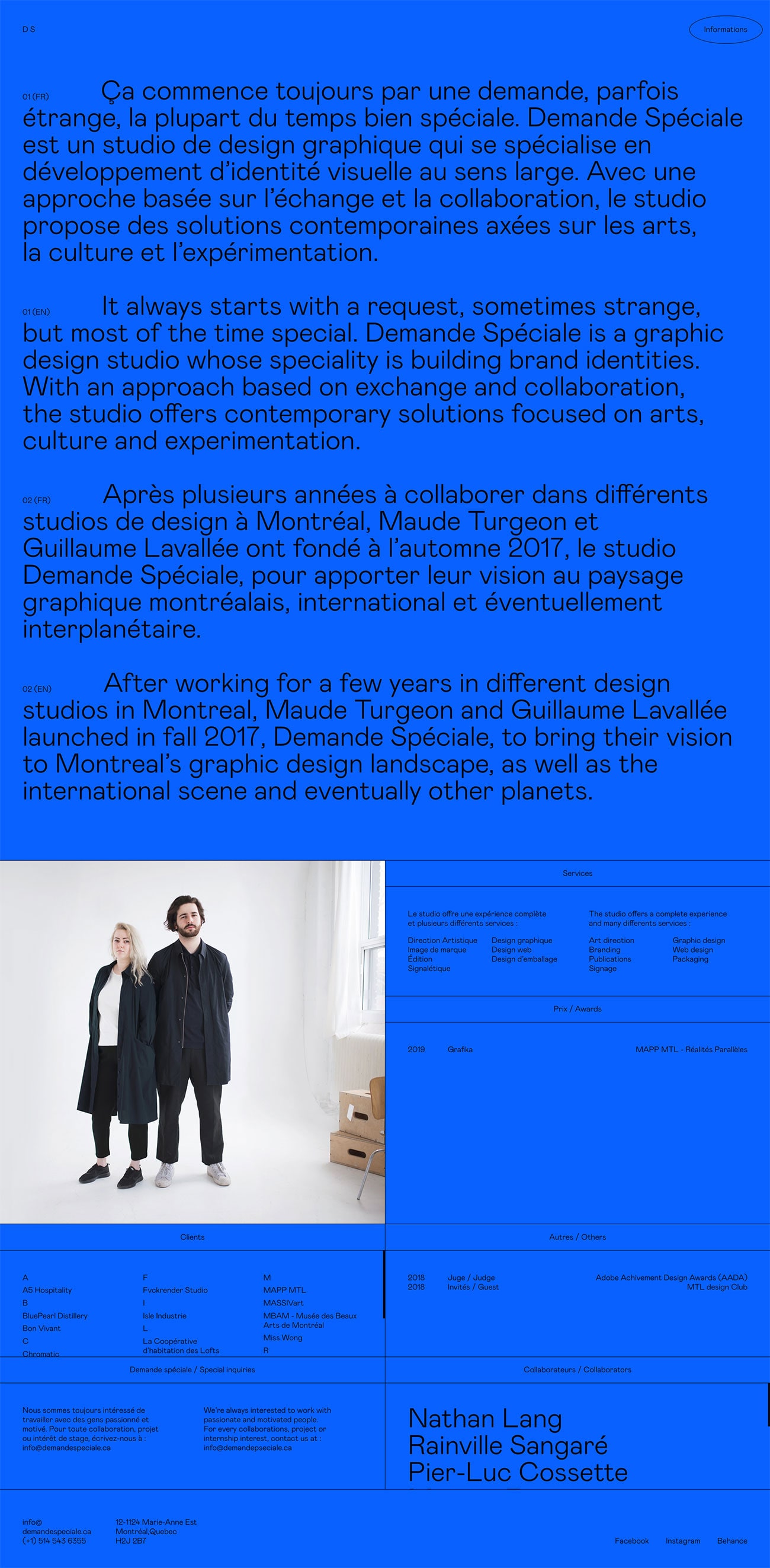 Demande Speciale cover image