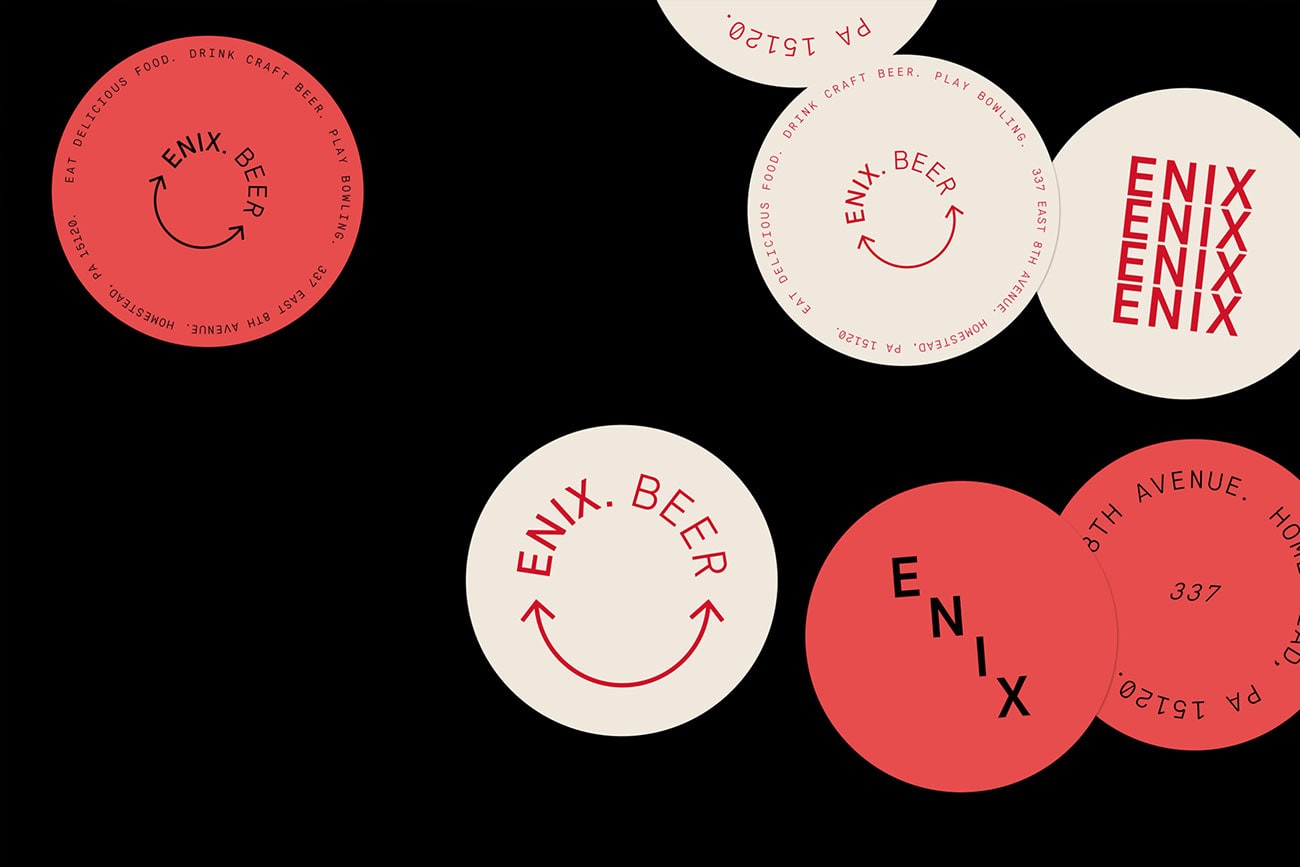 ENIX Brewing CO. branding cover image