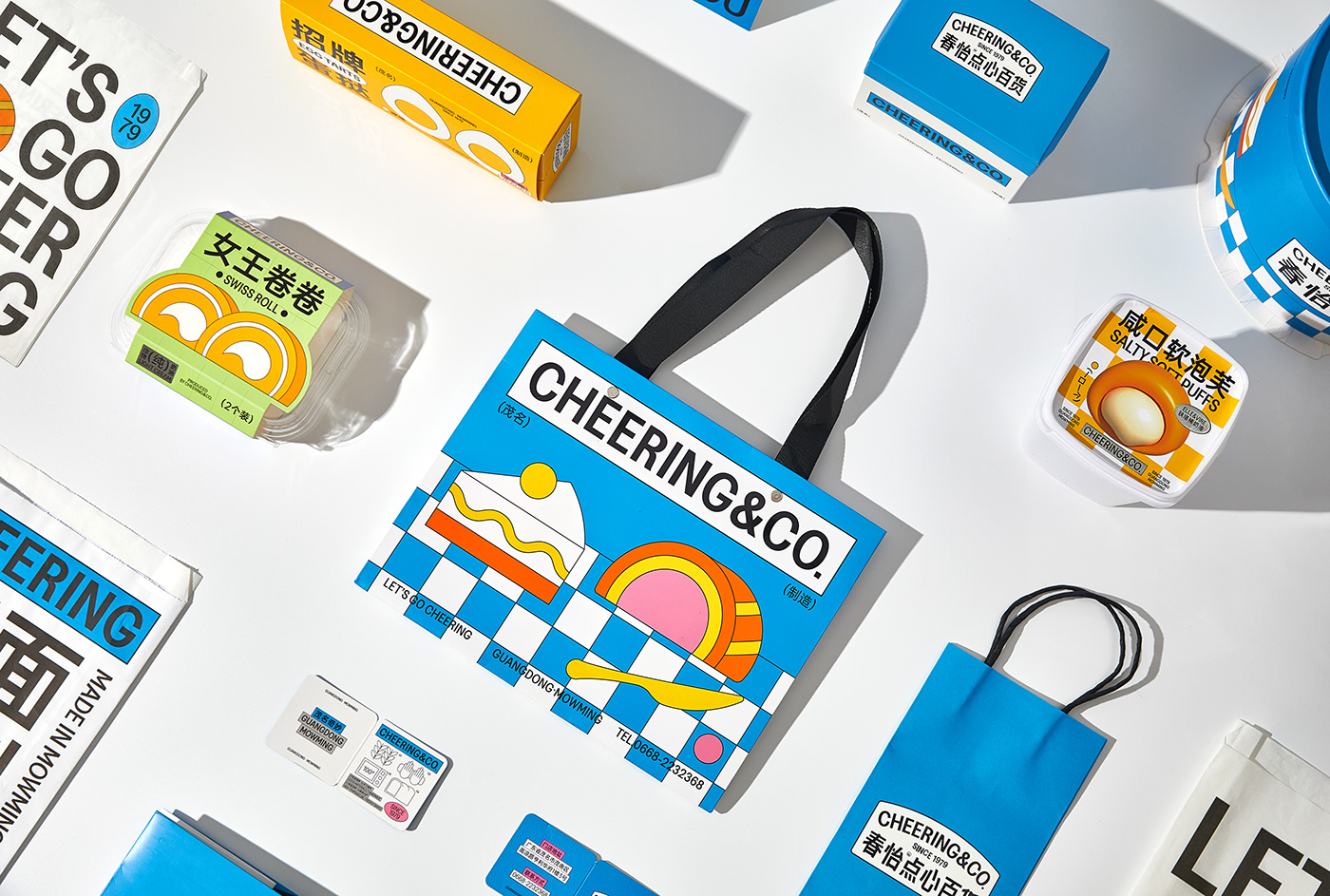 Cheering & co. Branding cover image