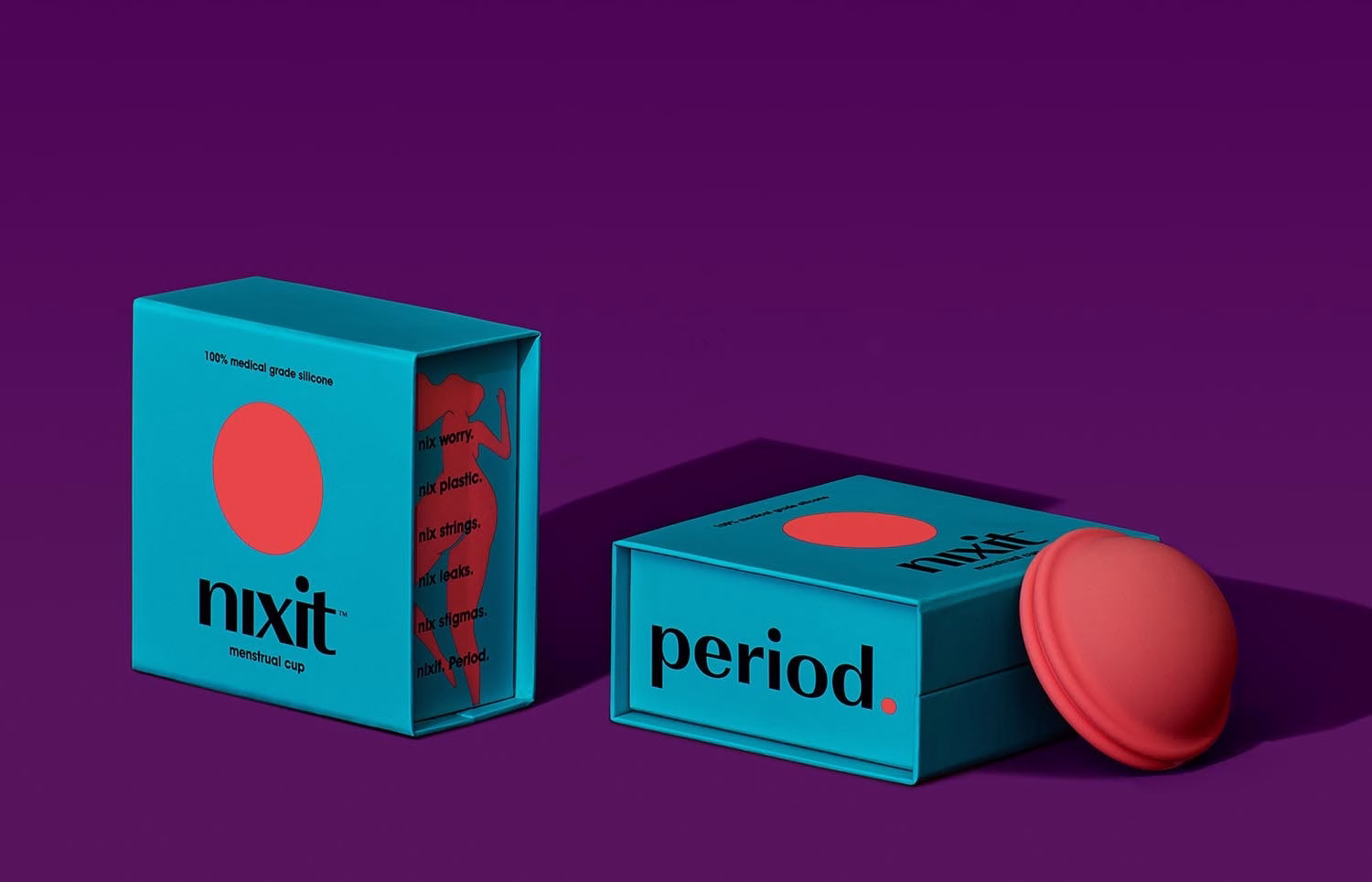 Nixit period Identity & Packaging cover image