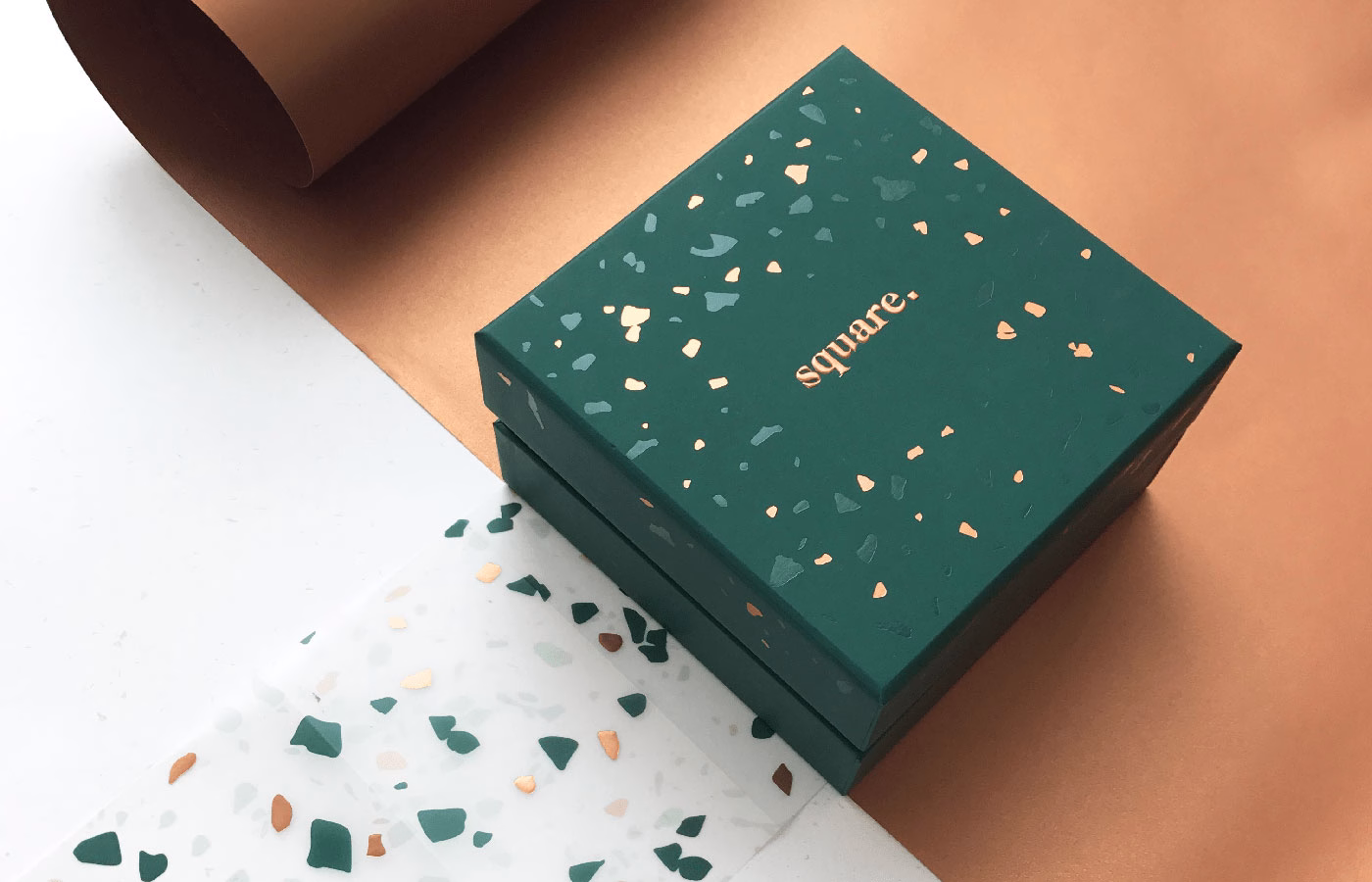 Square Chocolate Packaging Design cover image