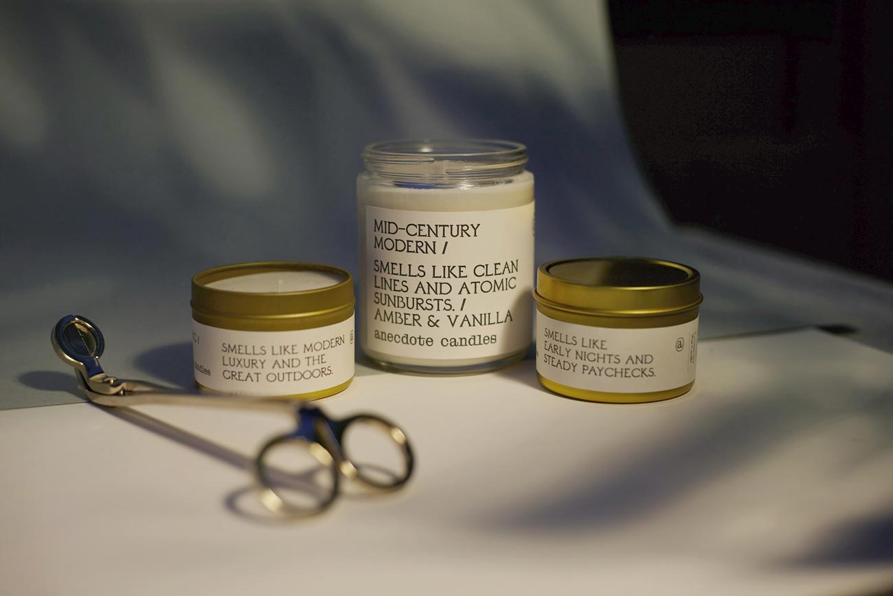 Anecdote Candles Design cover image