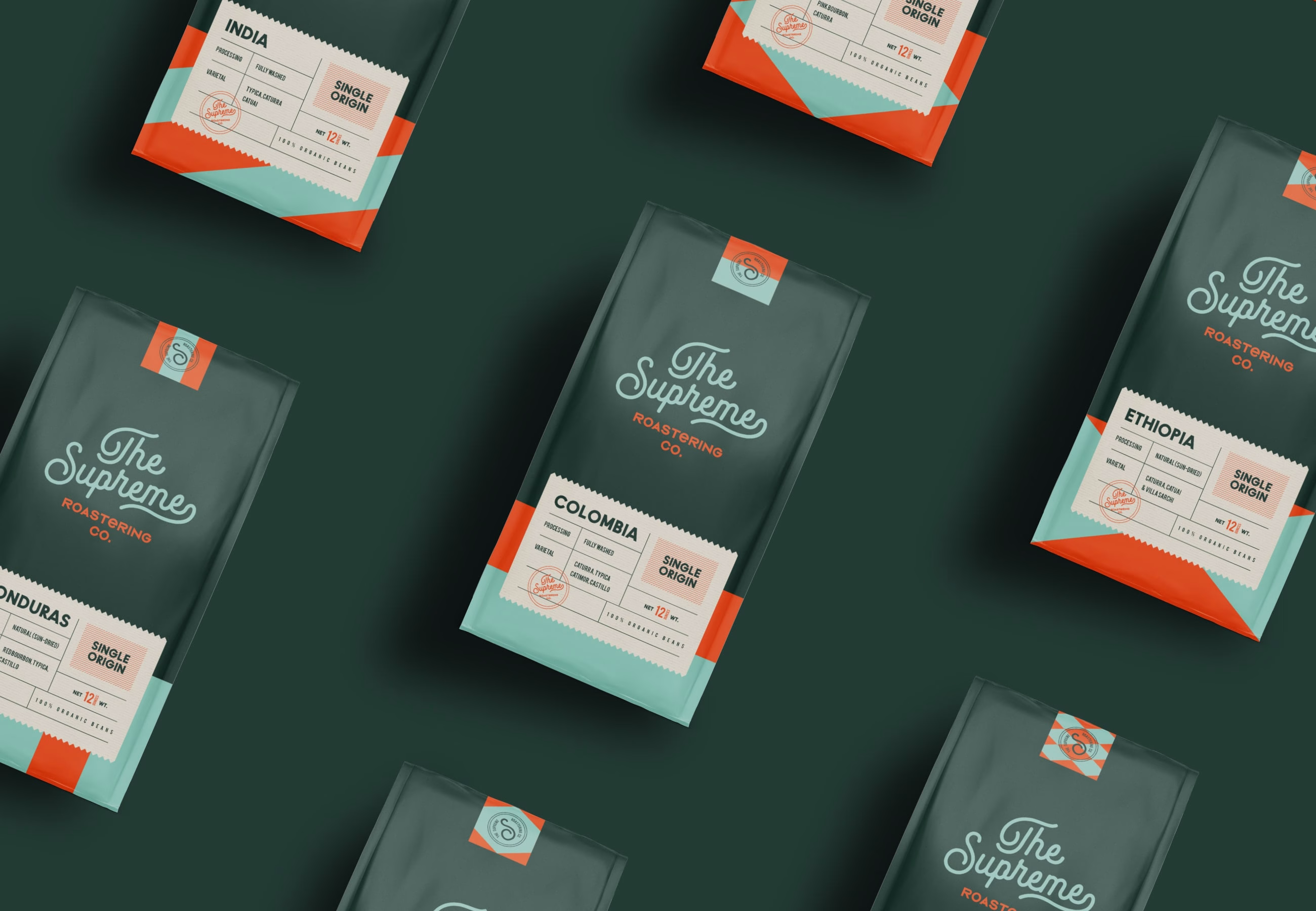 The Supreme Roastering Co. Branding cover image