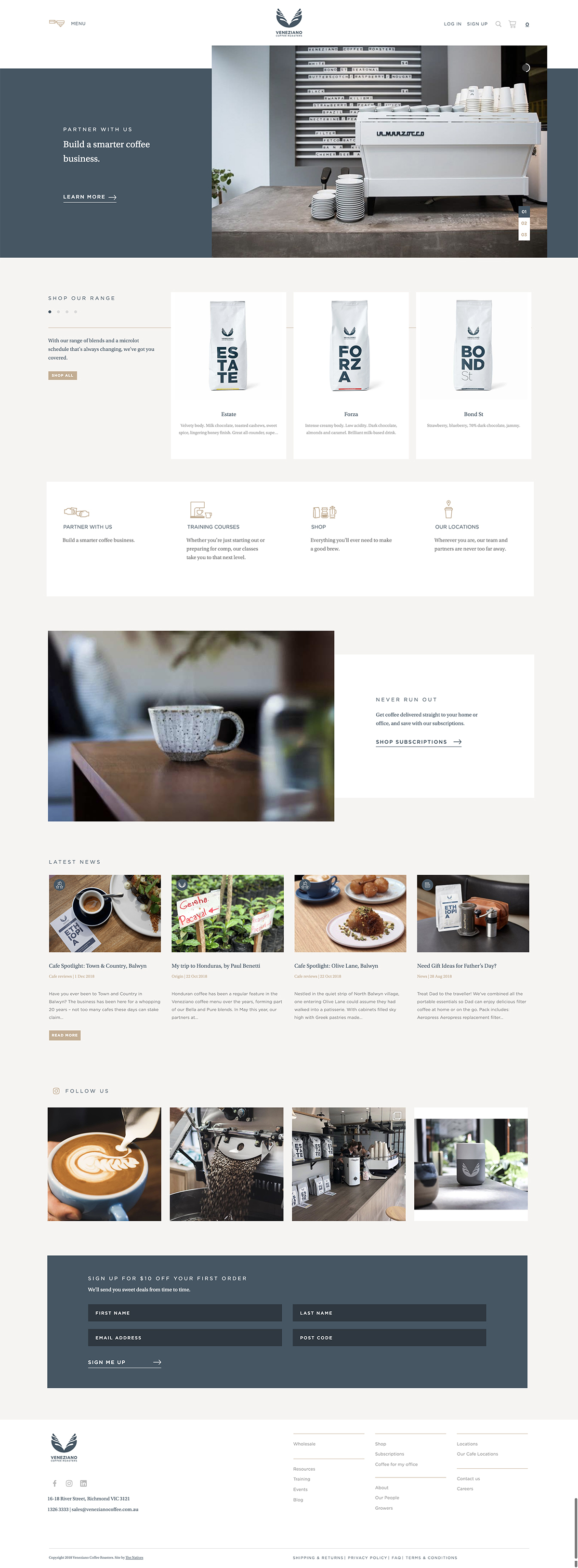 Veneziano Coffee Roasters cover image