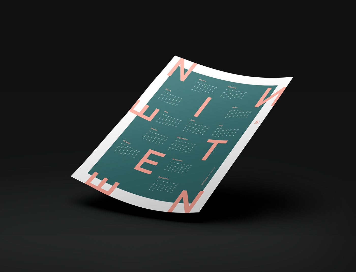 NINETEEN Calendar cover image