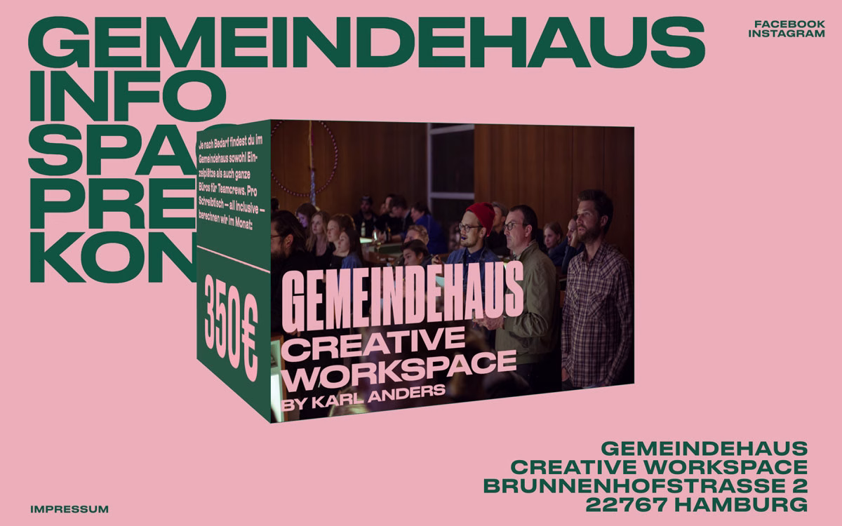 Gemeindehaus - Creative Workspace cover image