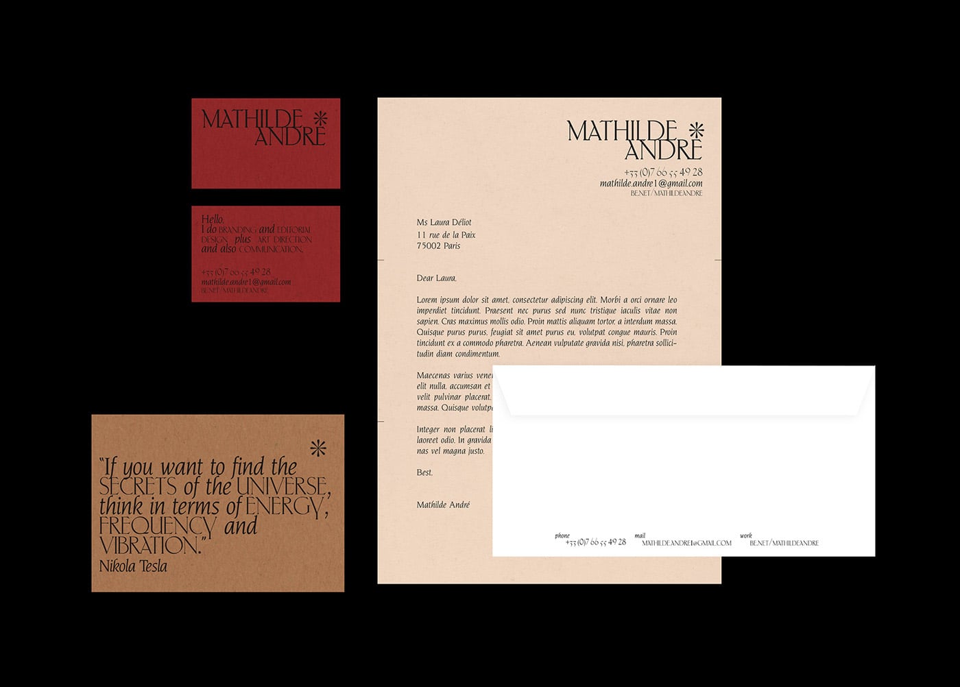 Mathilde André Self Branding cover image