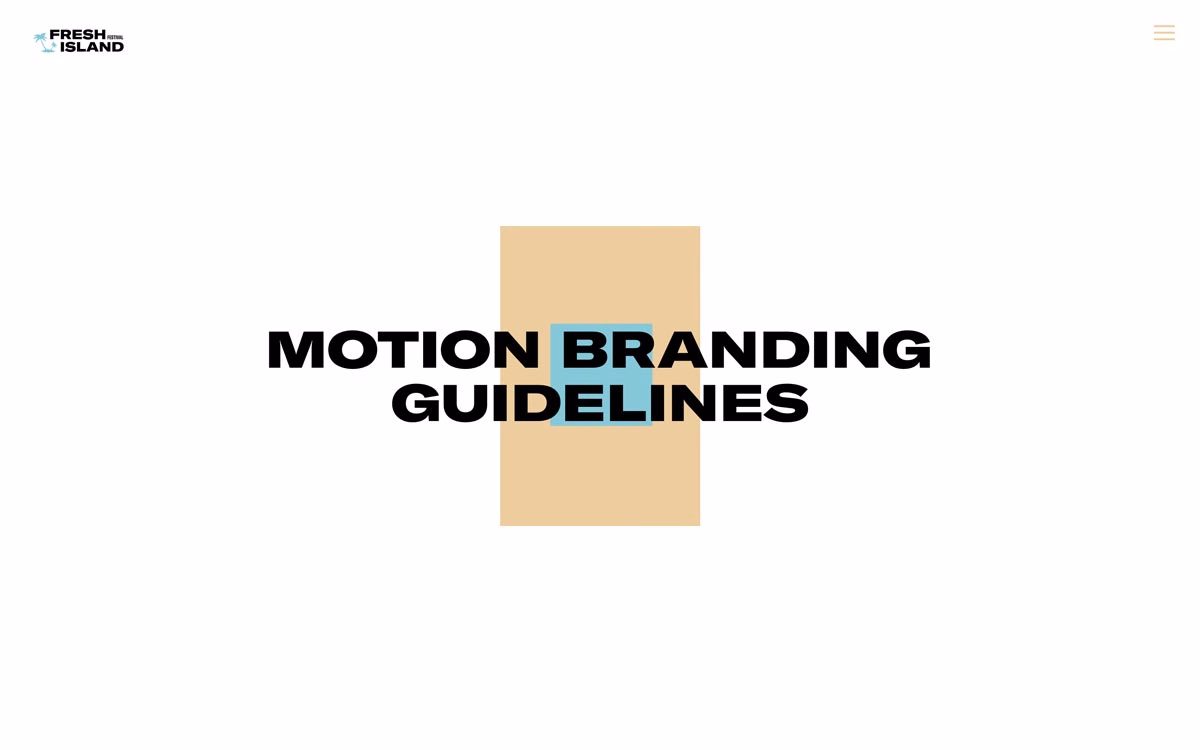 Motion Branding Guidelines cover image