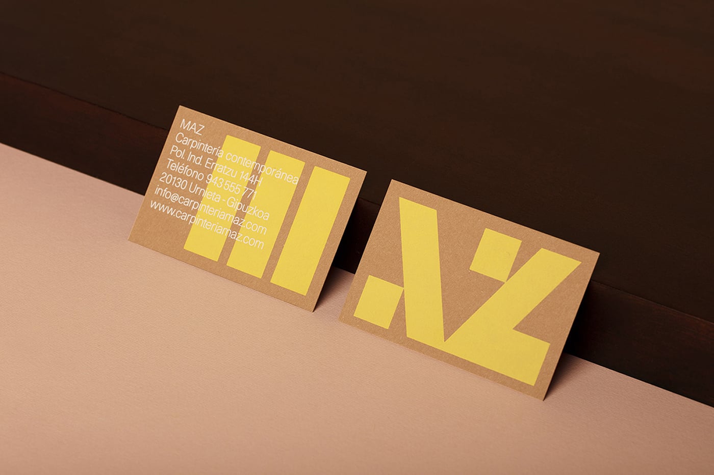 Maz Contemporary Carpentry Branding cover image