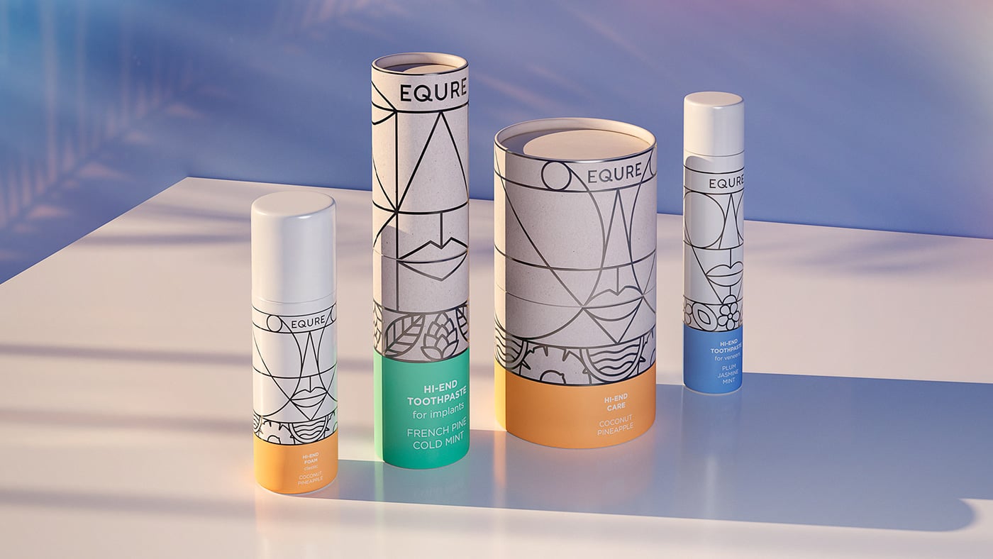 Equre Packaging Design cover image