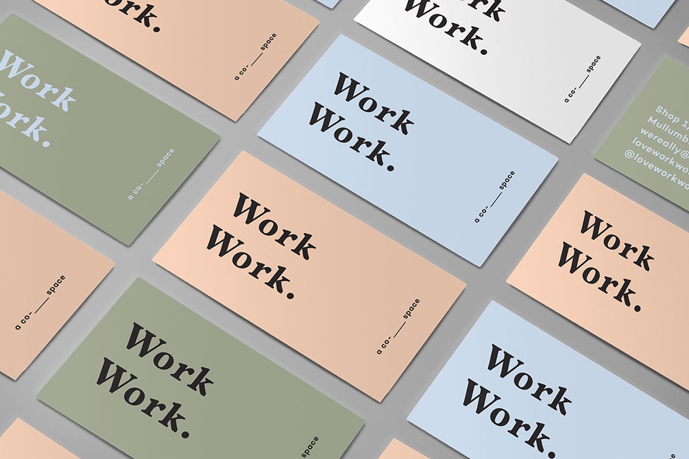 Work Work co-working Identity cover image