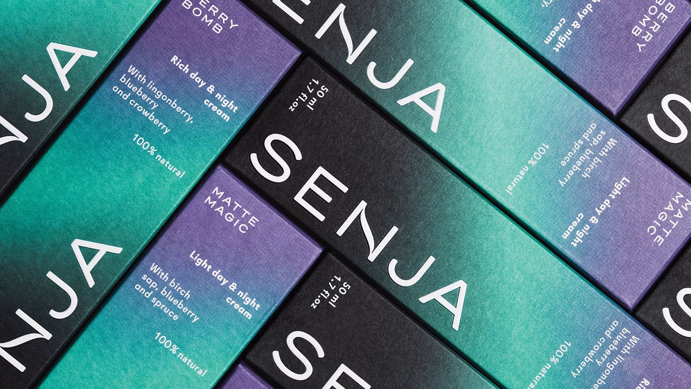 Senja Cosmetics Identity cover image