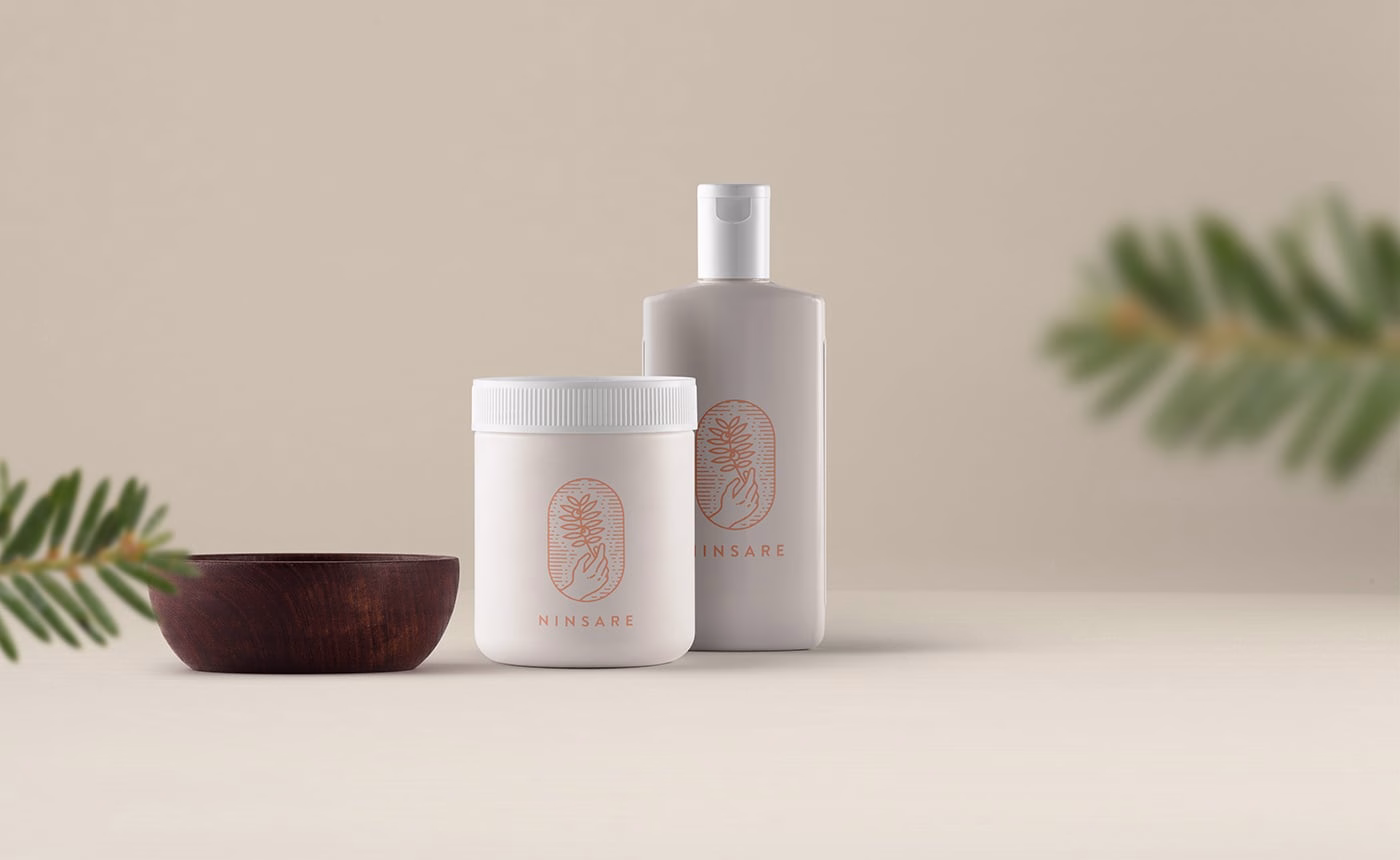 Ninsare Cosmetics Branding cover image