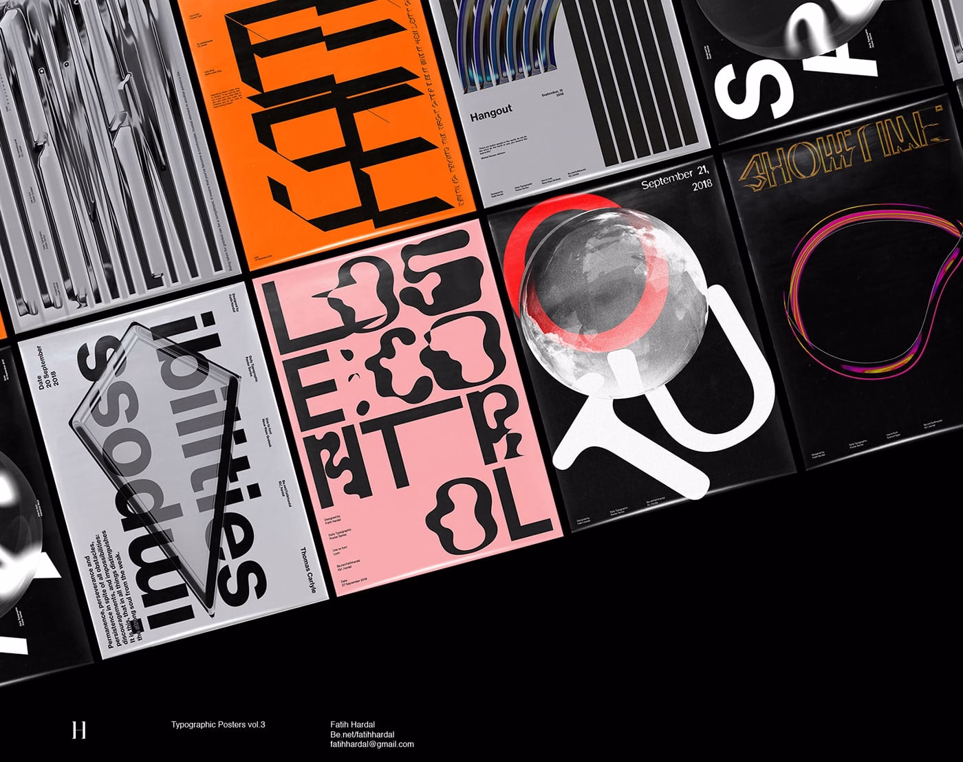 Typographic Posters Vol 3 cover image
