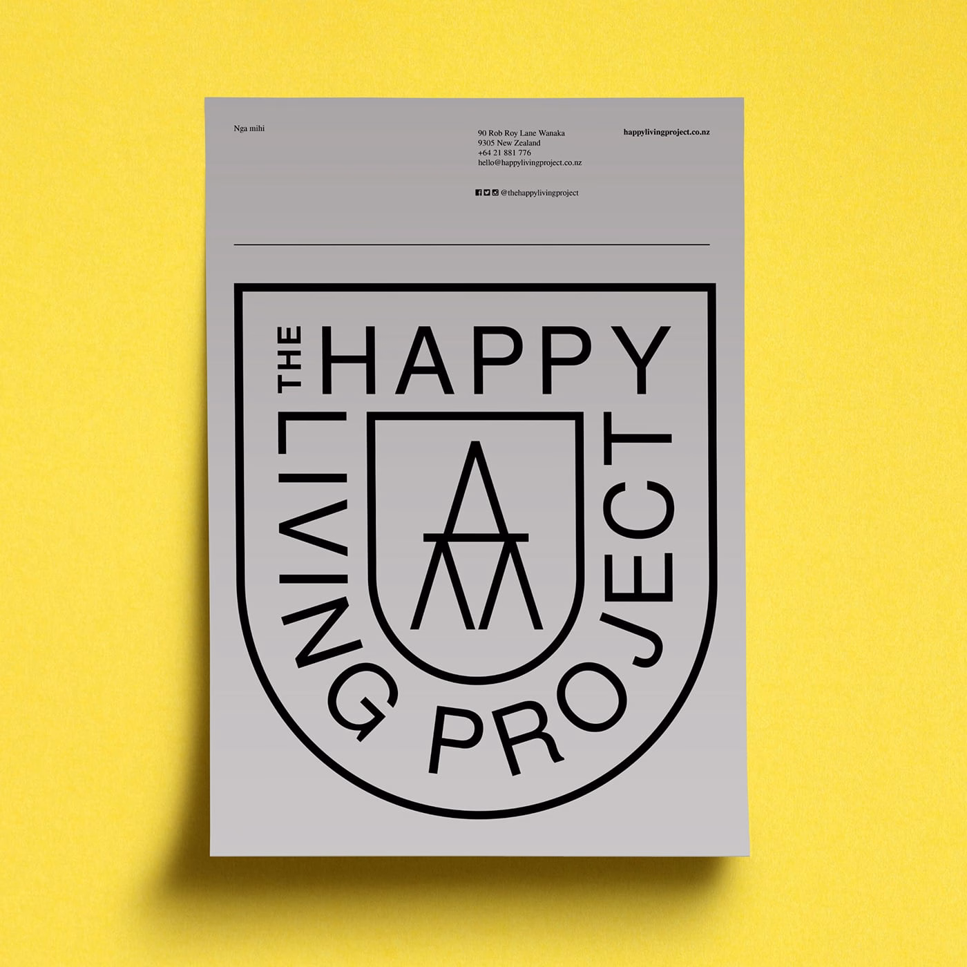 The Happy Living Project cover image