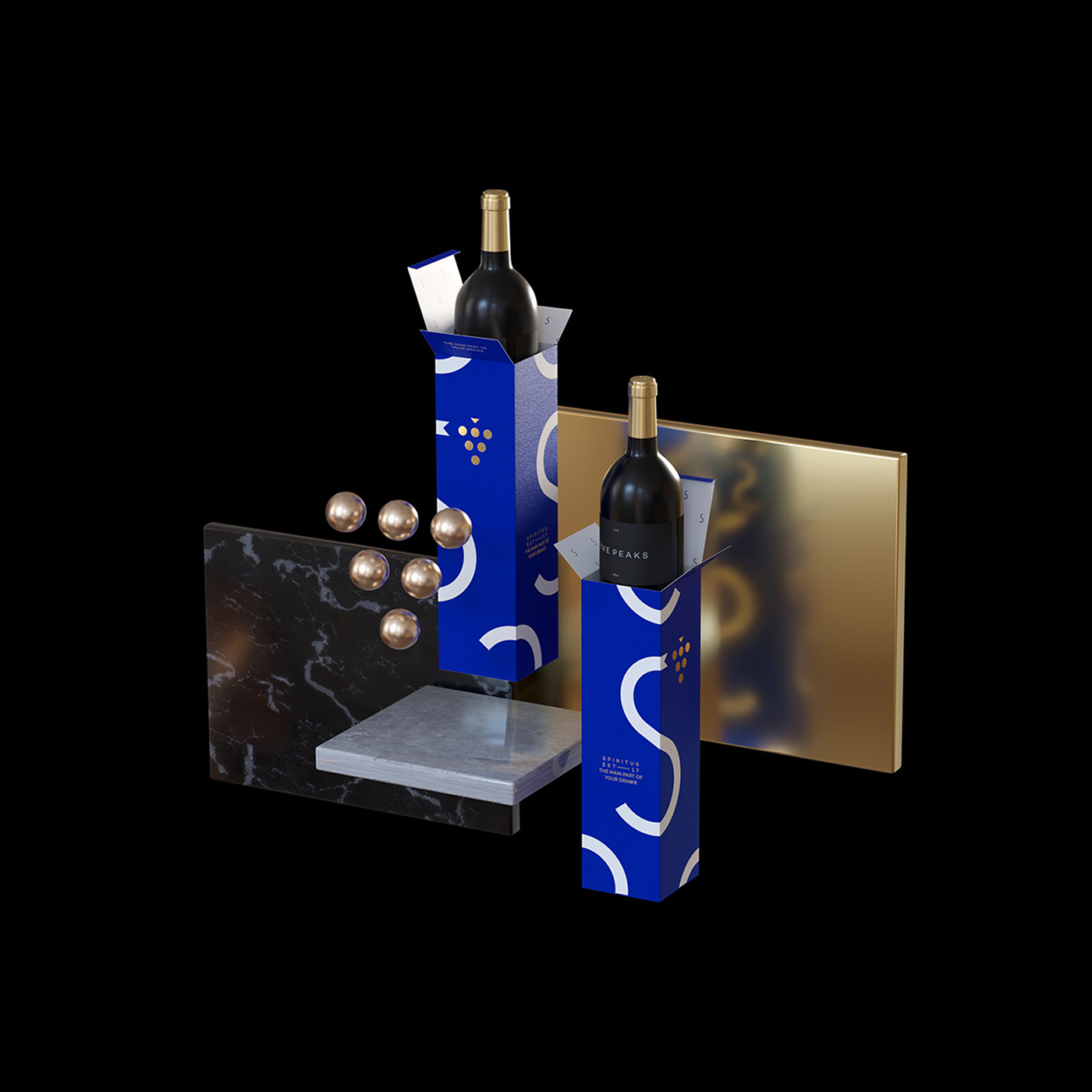 Spiritus Drinks Brand Identity & Packaging cover image