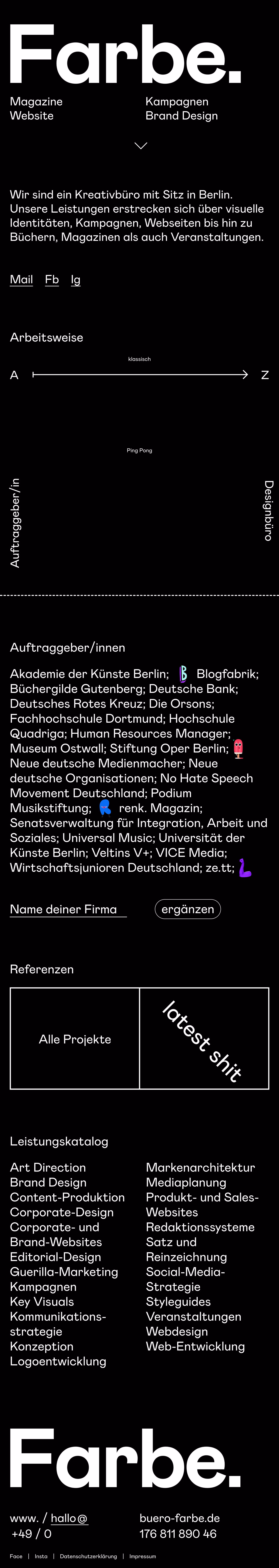 Farbe. cover image