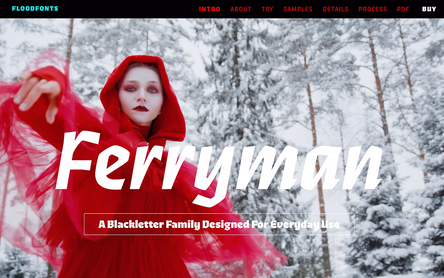 Ferryman font cover image