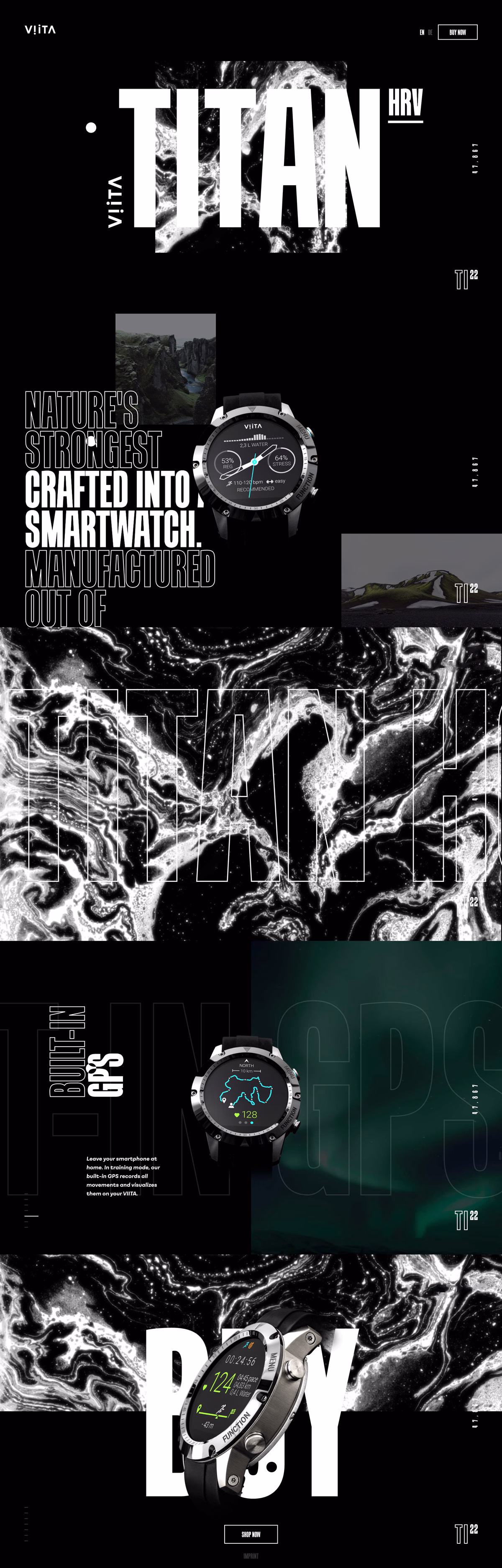 Titan HRV smartwatch cover image