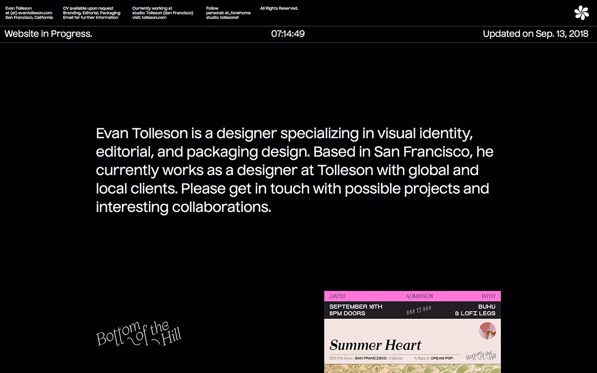 Evan Tolleson cover image