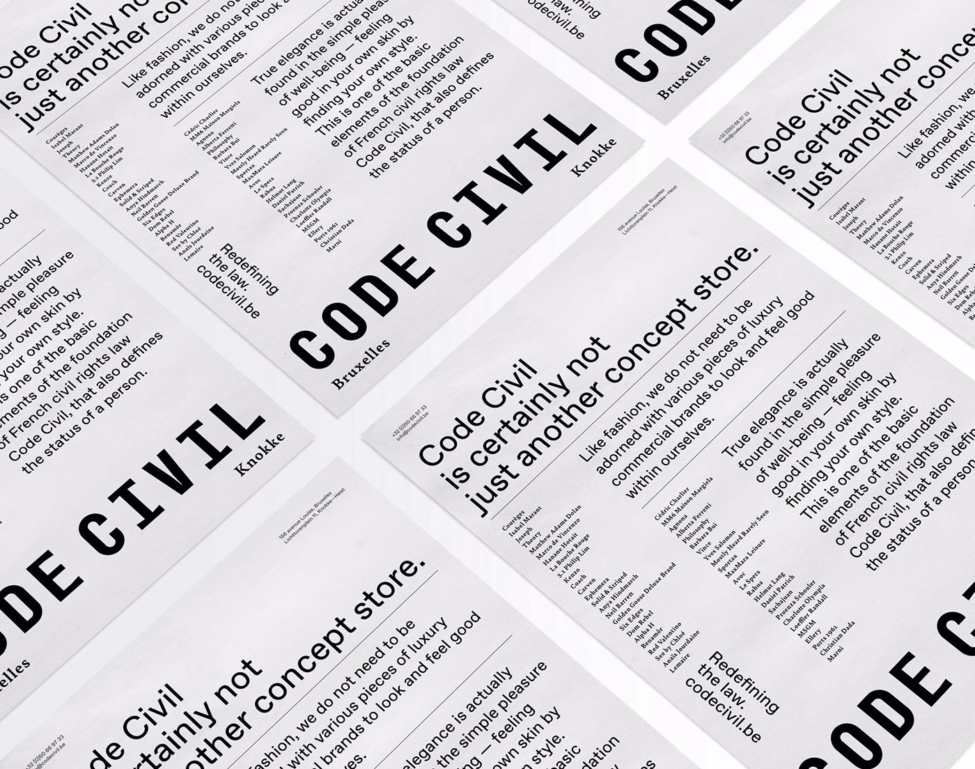 Code Civil Brand Identity cover image