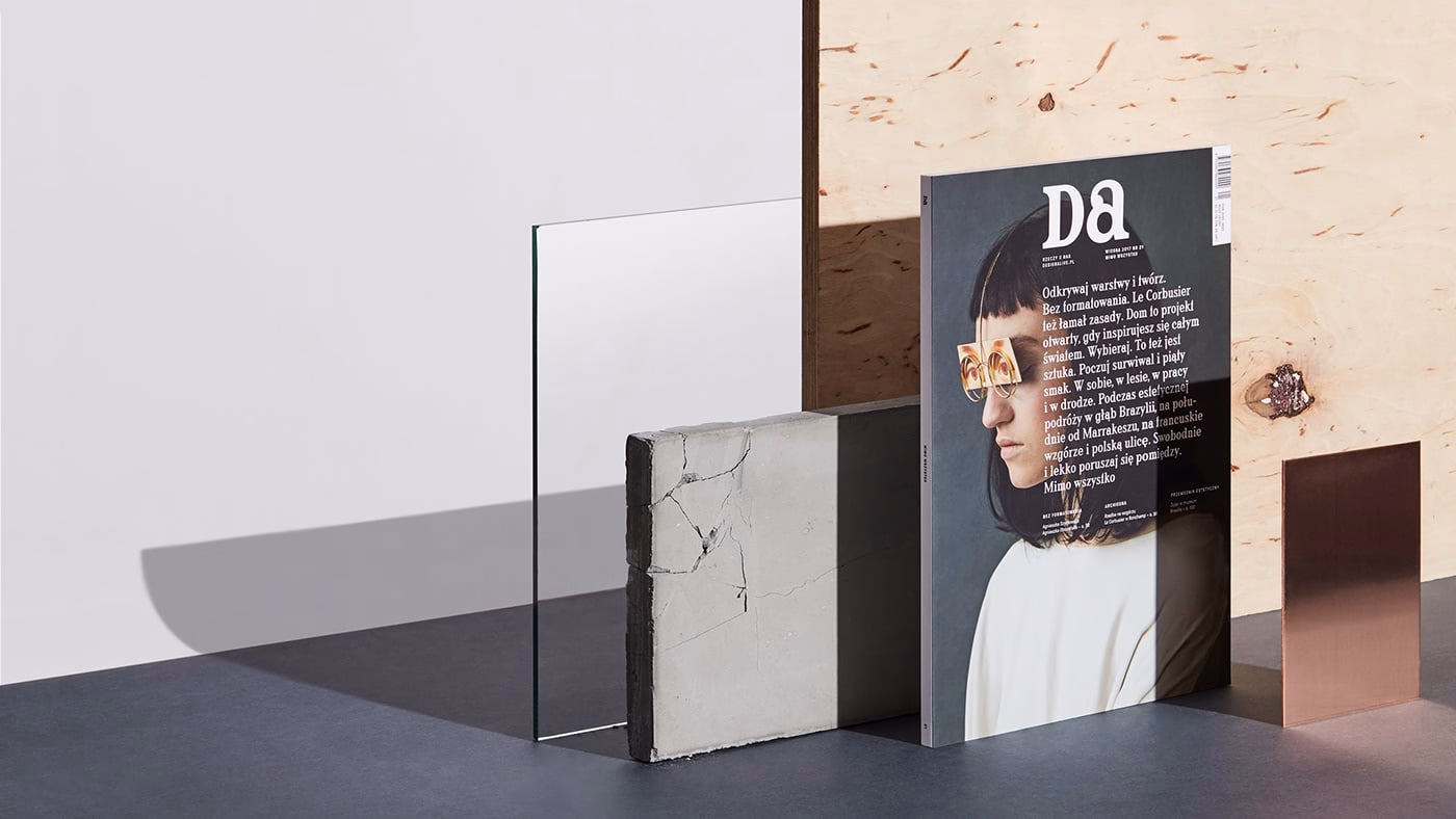 Da Magazine Editorial Design cover image