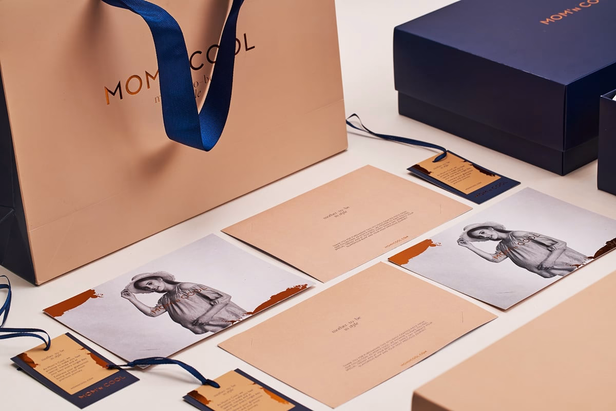 Mom N Cool Branding cover image