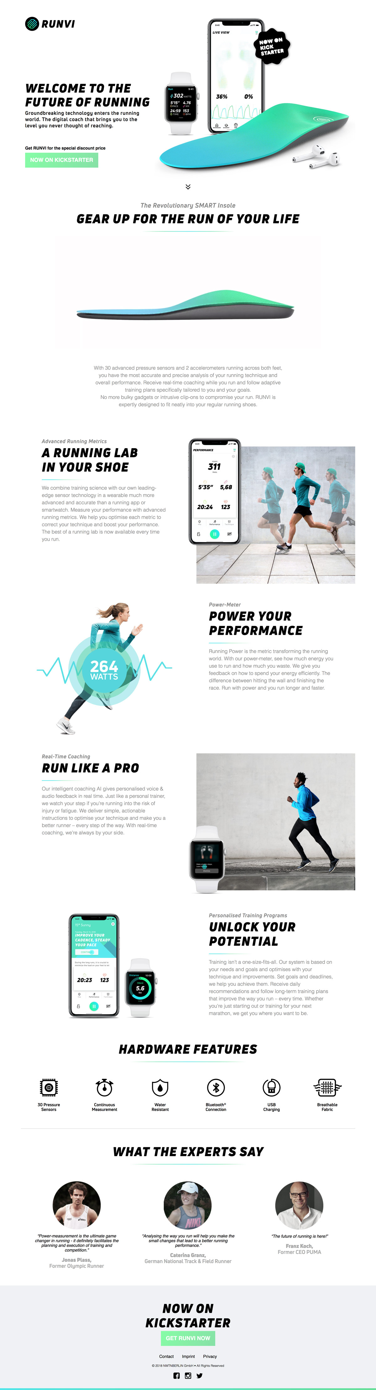 RUNVI - Smart Insole cover image