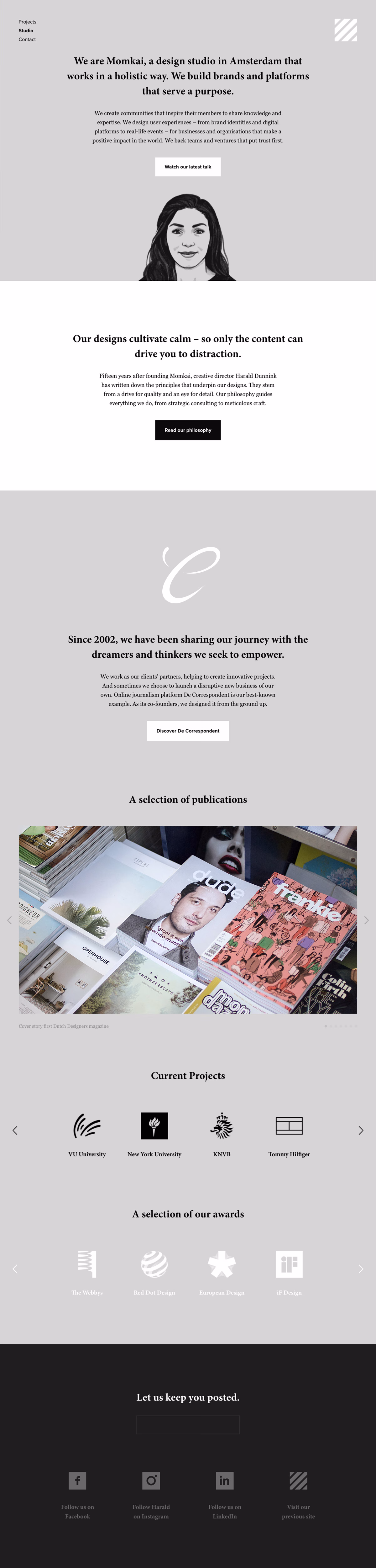 Momkai Portfolio cover image