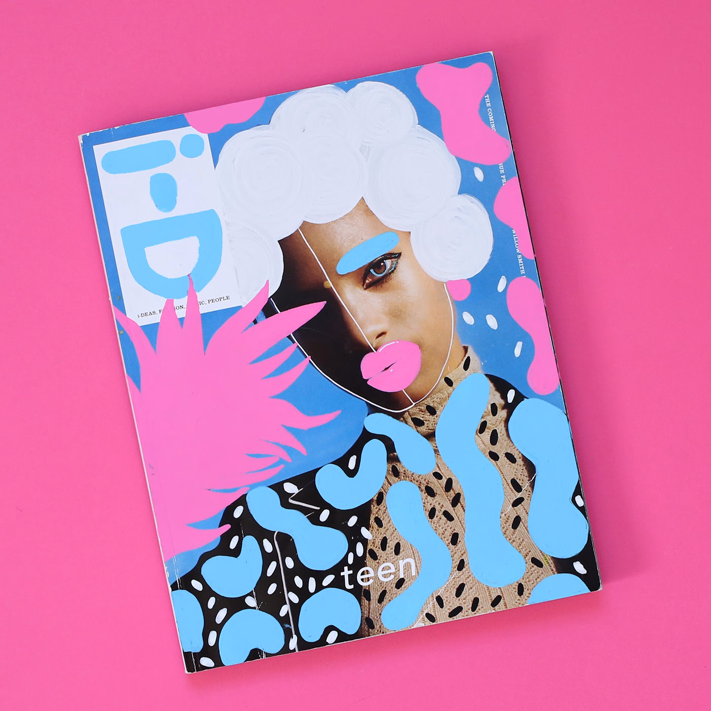Magazine Paint-Over Illustration cover image