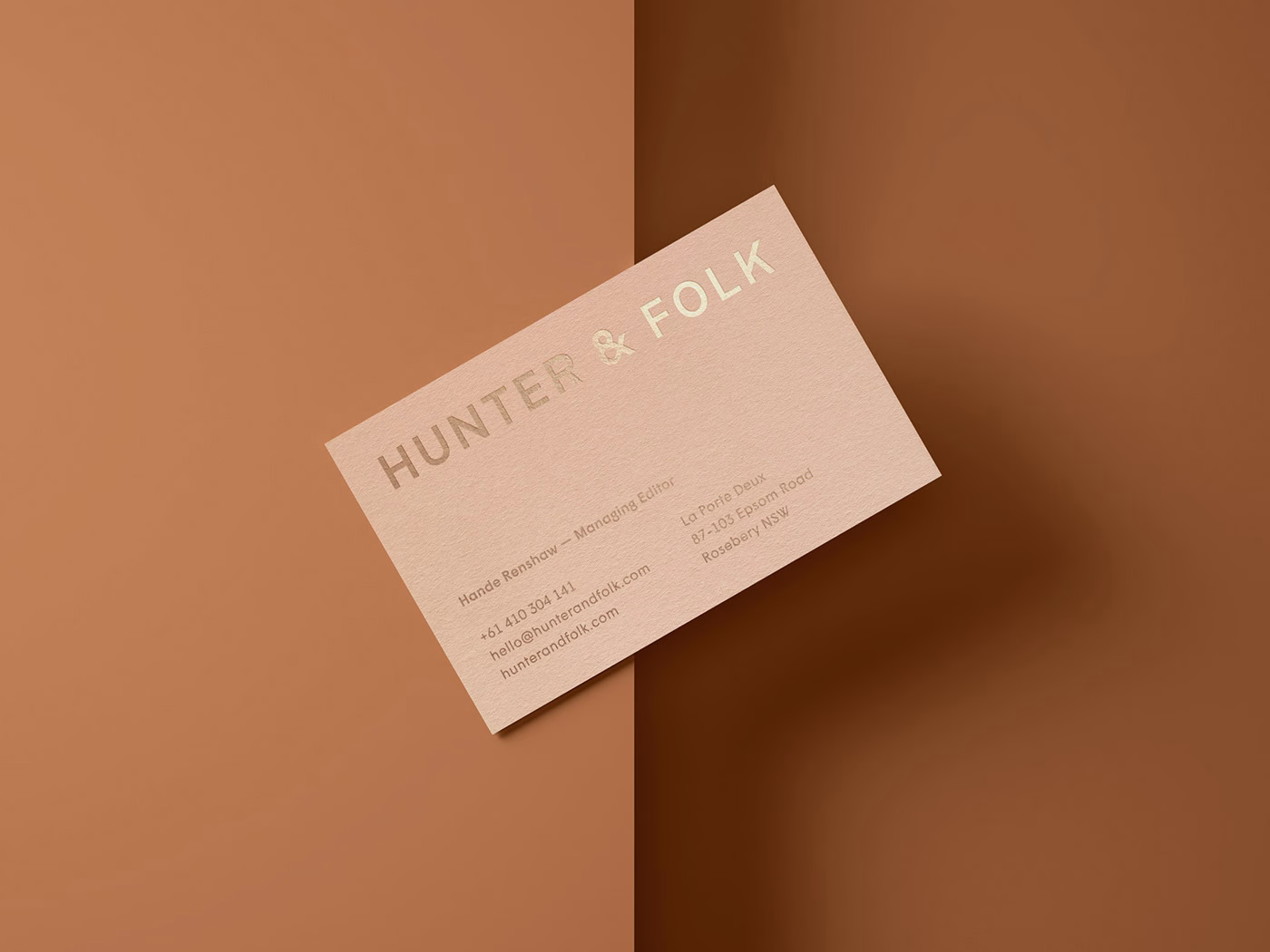 Hunter & Folk Branding cover image