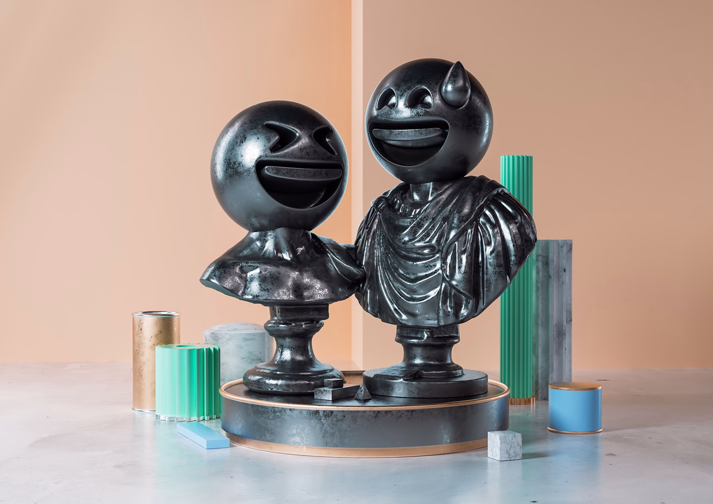 Sculptmojis Digital Art cover image