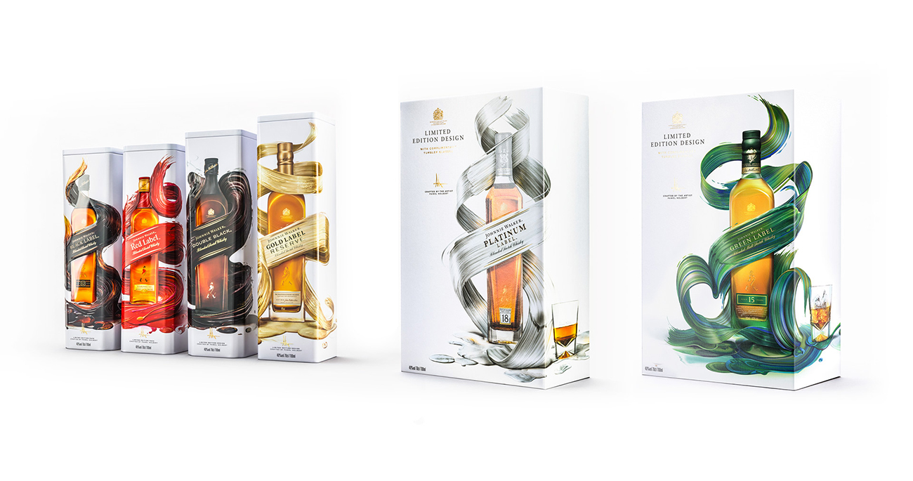 A' Design Award and Competition - Johnnie Walker Signature Blend Collateral  Materials Press Kit