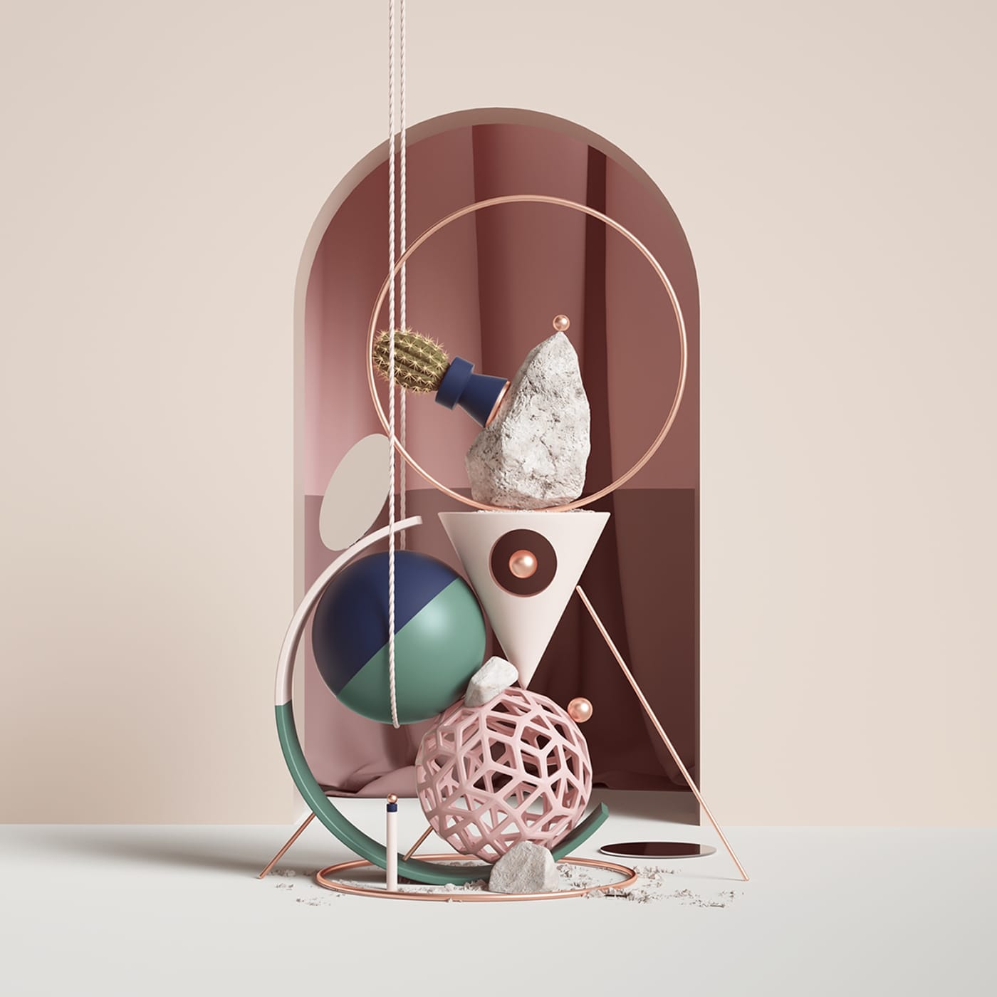 3D Still life Installations - Mindsparkle Mag